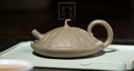 《小蓮蓬》宜興青灰泥工藝美術師全手工收藏把玩創(chuàng)新壺茶具