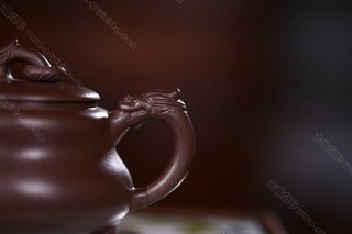 三足環龍(紫泥) 三足環龍(紫泥)