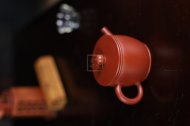 《漢瓦》宜興紫砂壺朱泥助理工藝美術(shù)師手工漢瓦茶壺茶具