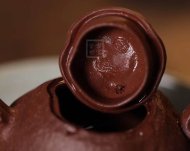 《大吉》紅降坡泥宜興紫砂壺工藝美術員全手工瓜器茶具