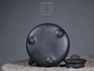 《石瓢提梁》宜興紫砂壺工藝美術師手工小容量功夫茶壺紫泥還原燒石瓢提梁