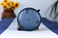 《石瓢》宜興紫砂壺實力派名家手工刻繪天青泥石瓢泡茶壺具