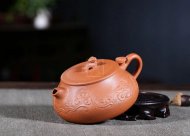 《行云如意》宜興紫砂壺金降坡泥純手工工藝美術(shù)師泡茶壺特價(jià)茶具