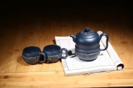 《金蓮套具》王輝原礦天青泥宜興全手工紫砂壺
