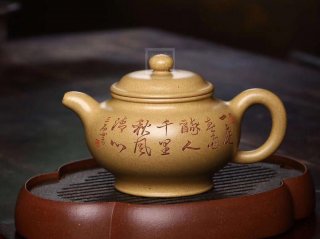 《掇只》宜興紫砂壺助理工藝美術(shù)師手工本山段泡茶壺掇只茶具 《掇只》宜興紫砂壺助理工藝美術(shù)師手工本山段泡茶壺掇只茶具