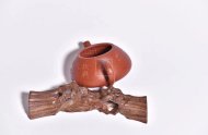 《石瓢》宜興工藝美術師手工大紅袍泡茶壺石瓢茶壺茶具