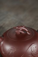 《海豚》工藝美術師手工家紫泥紫砂壺創(chuàng)新壺系列收藏茶壺