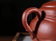 《空山幽竹》紫砂壺宜興工藝美術師手工紅皮龍茶壺茶具