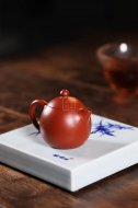 《龍蛋》宜興紫砂壺實力派名家手工朱泥龍旦茶壺具