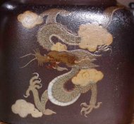 《柴燒龍騰盛世》宜興紫砂壺宮燈高級工藝美術(shù)師手工黃龍山底槽青壺家用高級工藝美術(shù)師茶壺套裝精品