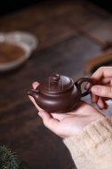 《小仿古》紫砂壺宜興實(shí)力派名家純手工紫泥仿古泡茶壺