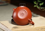 《圓韻壺》宜興創新壺紫砂工藝美術師手工大紅袍泡茶壺套壺