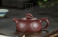 《海豚》工藝美術師手工家紫泥紫砂壺創(chuàng)新壺系列收藏茶壺