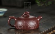 《海豚》工藝美術師手工家紫泥紫砂壺創(chuàng)新壺系列收藏茶壺