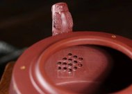 《魚躍龍門》宜興紫砂壺高級(jí)工藝美術(shù)師手工禮品茶具底槽青