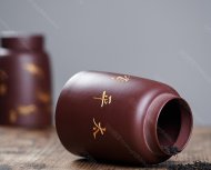 品名：精美茶倉。泥料：原礦優質紫泥