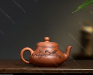 君德壺（精刻花鳥(niǎo)）