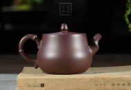 《秀竹壺》宜興名家紫砂壺助理工藝美術師手工紫泥泡茶壺茶具家用套裝