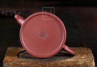 《魚躍龍門》宜興紫砂壺高級(jí)工藝美術(shù)師手工禮品茶具底槽青