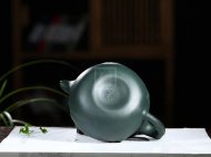 《云龍》宜興紫砂壺高級(jí)工藝美術(shù)師手工民國綠泡茶壺魚化龍茶具