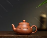 君德壺（精刻花鳥(niǎo)）