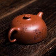 《半月壺》宜興紫砂壺底槽青助理工藝美術師全手工茶壺茶具