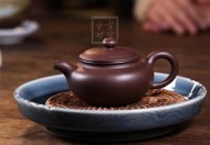 《小仿古》紫砂壺宜興實(shí)力派名家純手工紫泥仿古泡茶壺