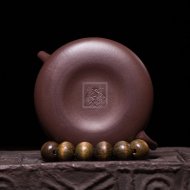 《納瓢》宜興納瓢紫砂壺套裝烏金泥純手工助理工藝美術(shù)師家用泡茶壺特價功夫茶具