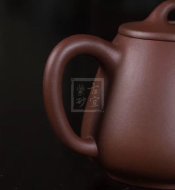 《玉蘭石瓢》紫砂壺宜興工藝美術師手工底槽青石瓢茶壺茶具