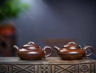 獨家首發，品名：線圓。泥料：極品紫泥（