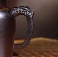 《柴燒龍騰盛世》宜興紫砂壺宮燈高級工藝美術(shù)師手工黃龍山底槽青壺家用高級工藝美術(shù)師茶壺套裝精品