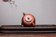 《半月》宜興工藝美術師手工紫砂壺半月泡茶壺茶具清水泥