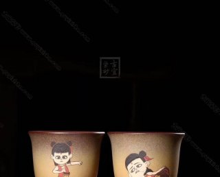 《哪吒對杯》 《哪吒對杯》