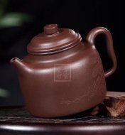 《高德鐘》宜興紫泥高級(jí)工藝美術(shù)師手工紫砂壺茶具德鐘