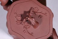 《明式梅樁》紫砂壺宜興高級工藝美術師手工底槽青梅樁泡茶壺茶壺