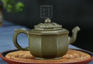 《如意八方》宜興紫砂壺高級工藝美術師純手工民國綠中壺茶具泡茶壺八方