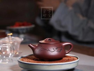 《景舟石瓢》宜興紫砂壺實(shí)力派名家手工紫泥石瓢茶壺茶具 《景舟石瓢》宜興紫砂壺實(shí)力派名家手工紫泥石瓢茶壺茶具