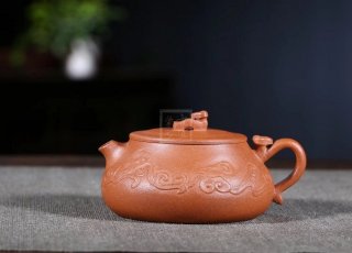 《行云如意》宜興紫砂壺金降坡泥純手工工藝美術師泡茶壺特價茶具 《行云如意》宜興紫砂壺金降坡泥純手工工藝美術師泡茶壺特價茶具