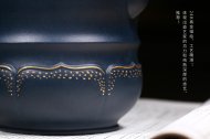 《金蓮套具》王輝原礦天青泥宜興全手工紫砂壺