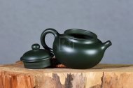 《容天》宜興紫砂壺實(shí)力派名家手工民國(guó)綠民國(guó)綠茶壺茶具容天