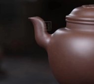 《大彬如意》宜興實力派藝人工紫砂壺段泥茶壺茶具
