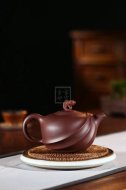 《博海浪擊》宜興紫砂壺工藝美術(shù)師手工茶壺紫泥創(chuàng)新壺