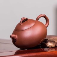 《桃情》紫砂壺宜興工藝美術師純手工清水泥泡茶壺